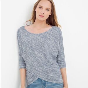 White House Black Market Cross Sparkle Sweater